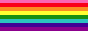 Eight-Stripe Rainbow Flag by Gilbert Baker (1978)